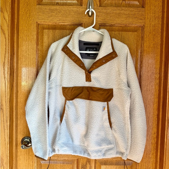 Carhartt Tops - VGUC Womens Carhartt Sherpa Pullover L